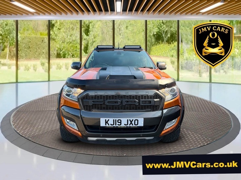 Ford Ranger Pickup 3.2 Tdci Wildtrak 4Wd Euro 6 2019 KJ19JXO Orange #3