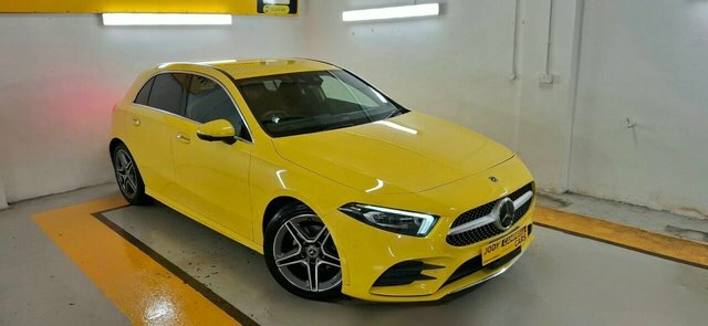 Mercedes-Benz A Class 2020 A200d Amg Line Premium Yellow