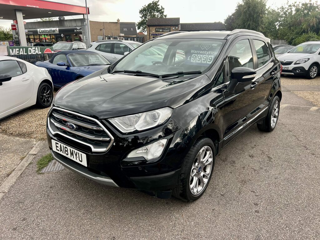 Ford Ecosport Sport Only 20 000 Miles Titanium Black #4