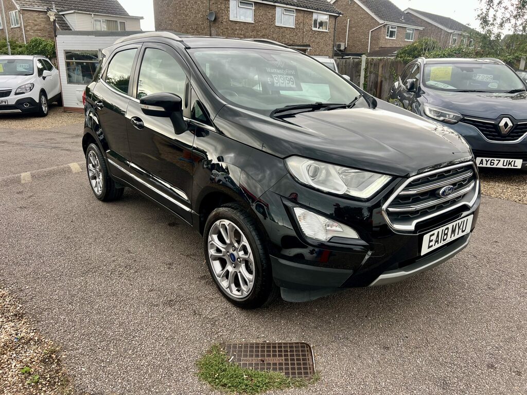 Ford Ecosport Sport Only 20 000 Miles Titanium Black