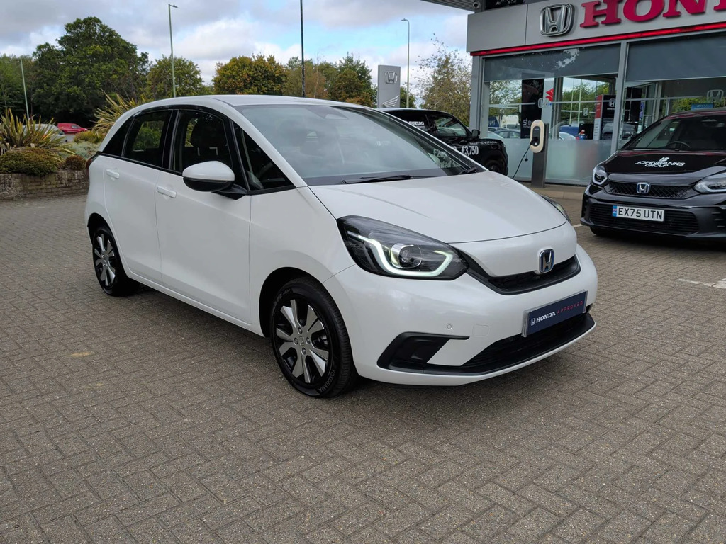 Honda Jazz 1.5 I-mmd Hybrid Sr Ecvt White