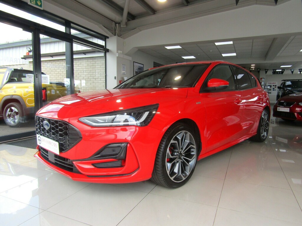 Ford Focus 1.0 Ecoboost St-line X Red
