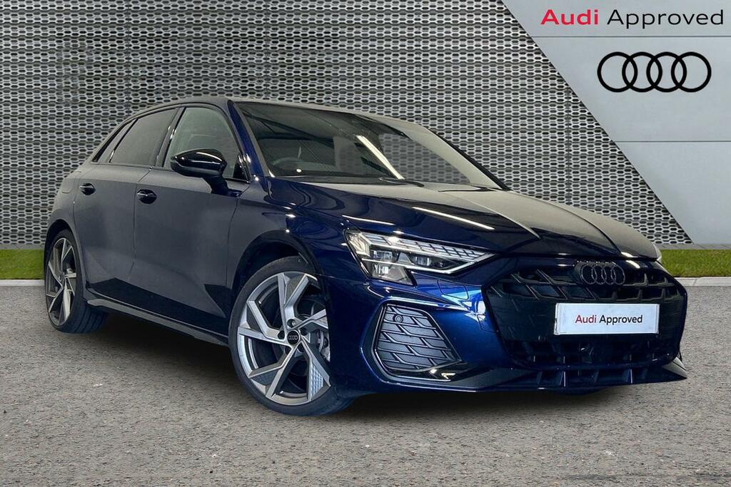 Audi A3 Black Edition 35 Tfsi 150 Ps 6-Speed SV74VTF Blue