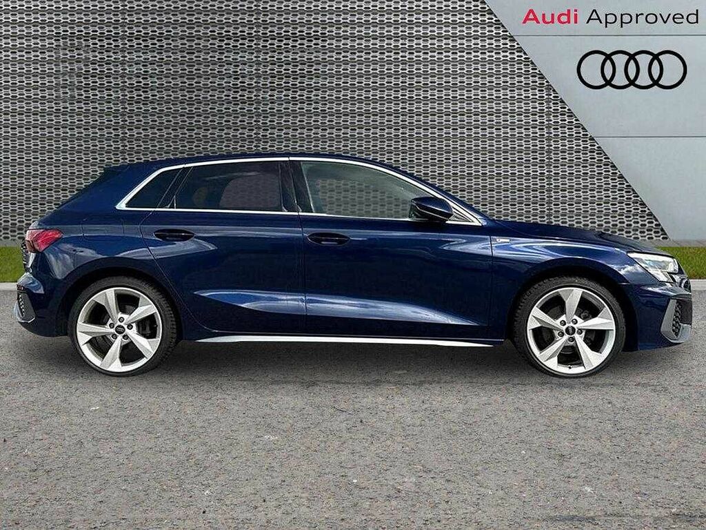 Audi A3 S Line 35 Tdi 150 Ps S Tronic SP73UON Blue #4