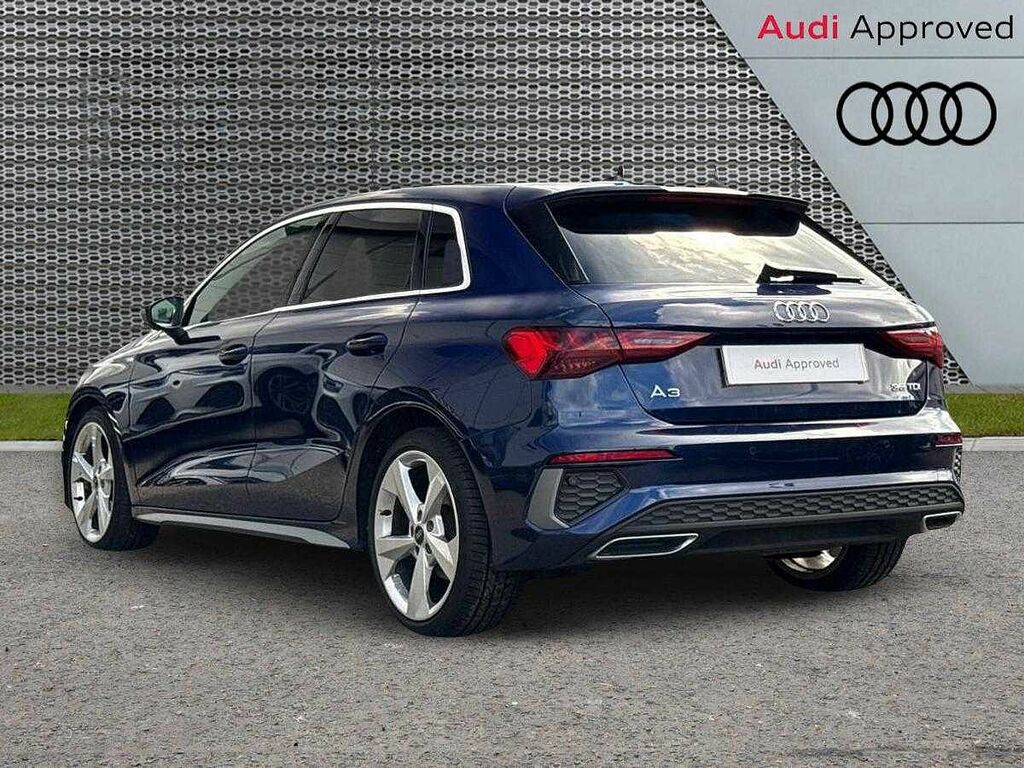 Audi A3 S Line 35 Tdi 150 Ps S Tronic SP73UON Blue #3