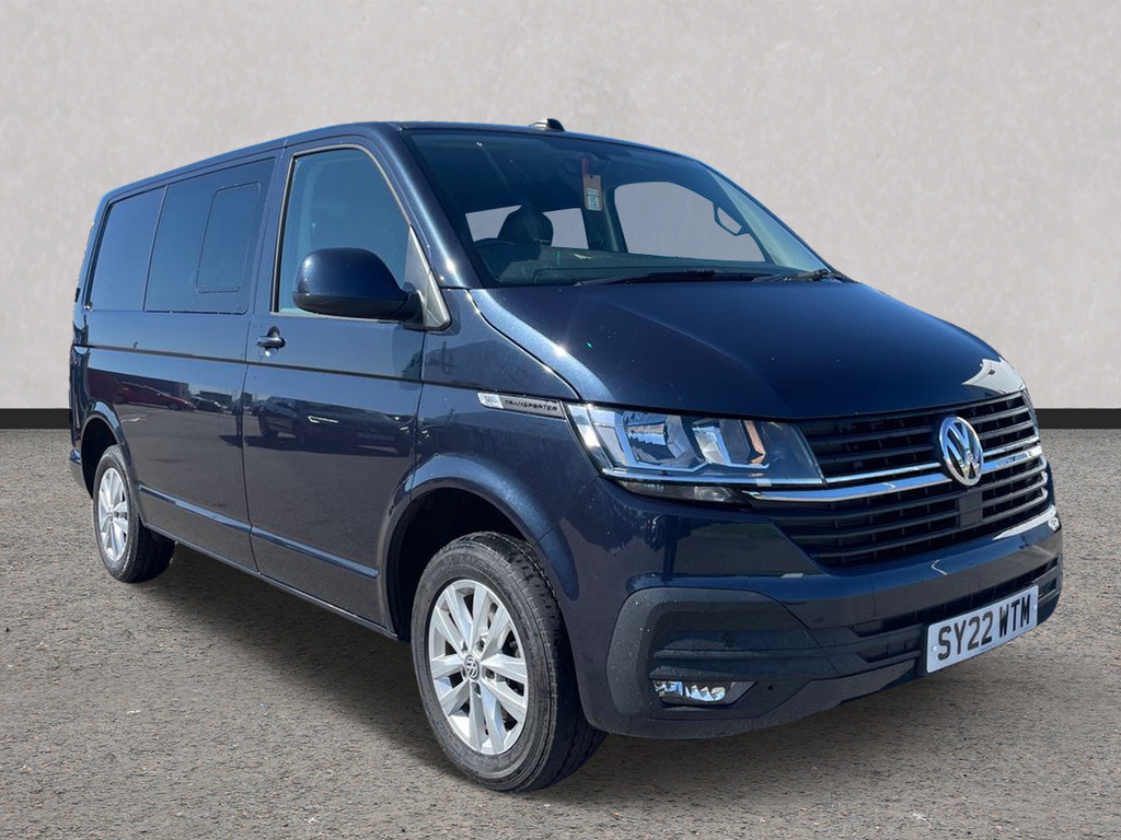 Volkswagen Transporter 2.0 Tdi 150 Highline Kombi Van Dsg Blue