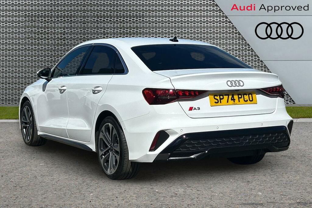 Audi A3 S Line 35 Tfsi 150 Ps S Tronic White #3