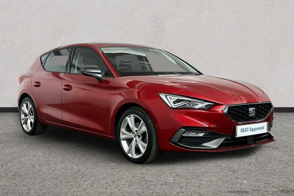 Seat Leon 1.0 Etsi Fr Dsg SW21NBO Red