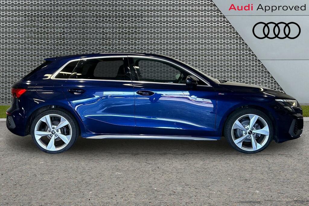 Audi A3 S Line 35 Tdi 150 Ps S Tronic SV24GJU Blue #4
