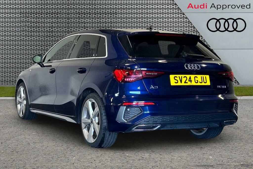 Audi A3 S Line 35 Tdi 150 Ps S Tronic SV24GJU Blue #3