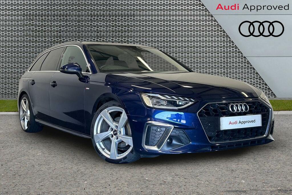 Audi A4 Avant Avant S Line 35 Tdi 163 Ps S Tronic Blue