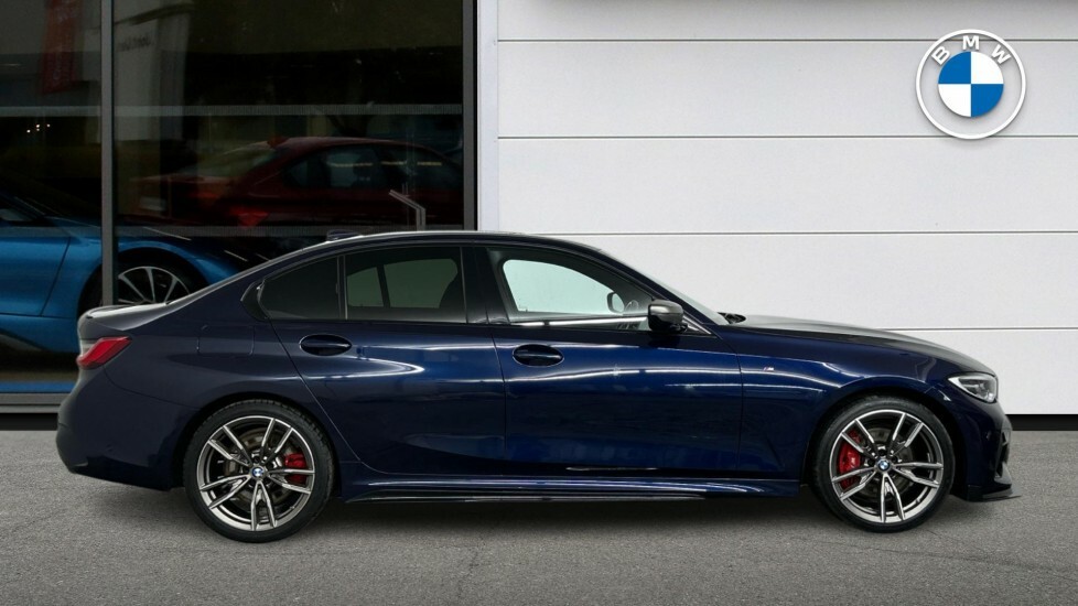 BMW 3 Series M340d Xdrive Saloon Blue #3