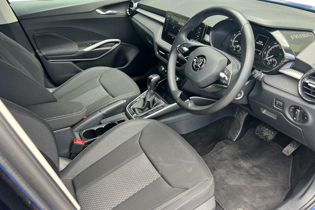 Skoda Fabia 1.0 Tsi 110 Se L Dsg Blue #6