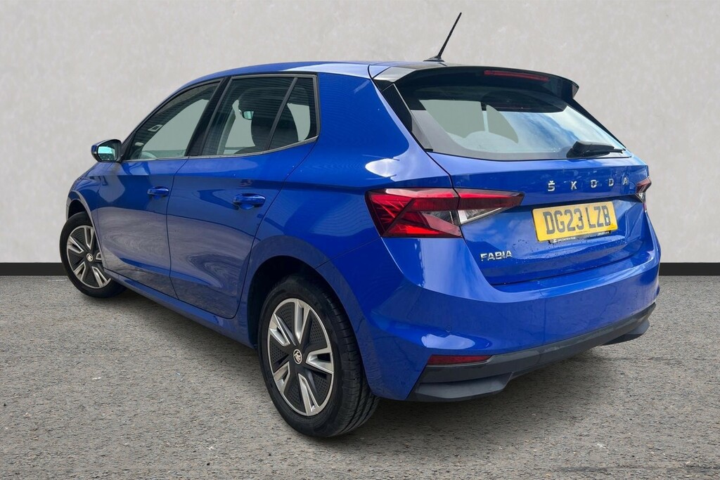 Skoda Fabia 1.0 Tsi 110 Se L Dsg Blue #3