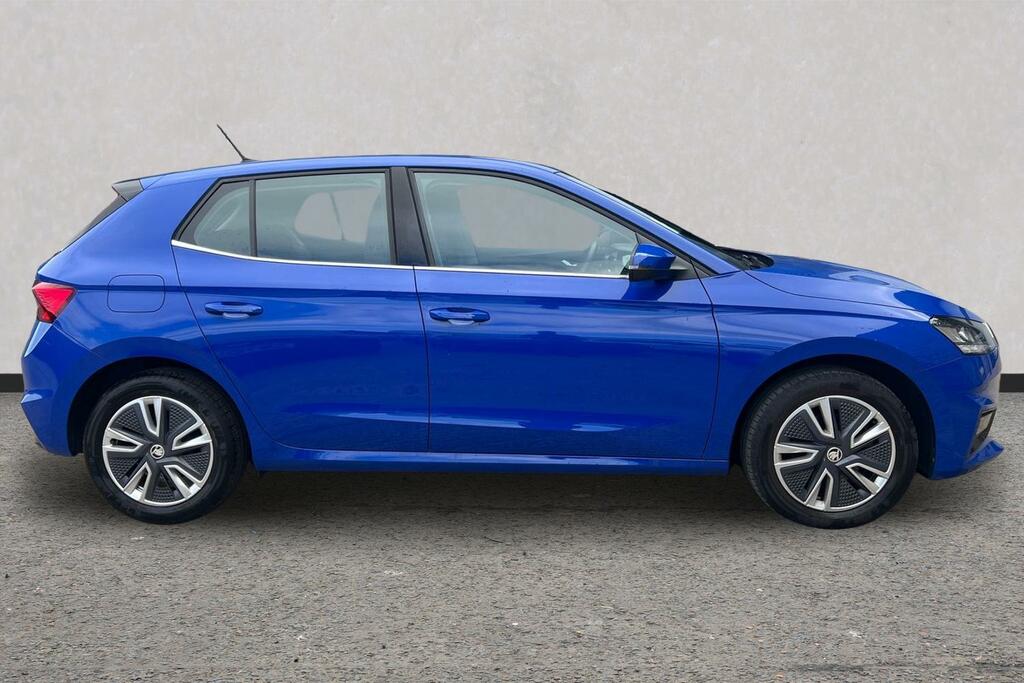Skoda Fabia 1.0 Tsi 110 Se L Dsg Blue #4