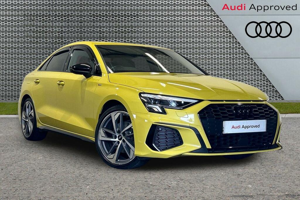 Audi A3 Black Edition 35 Tdi 150 Ps S Tronic Yellow