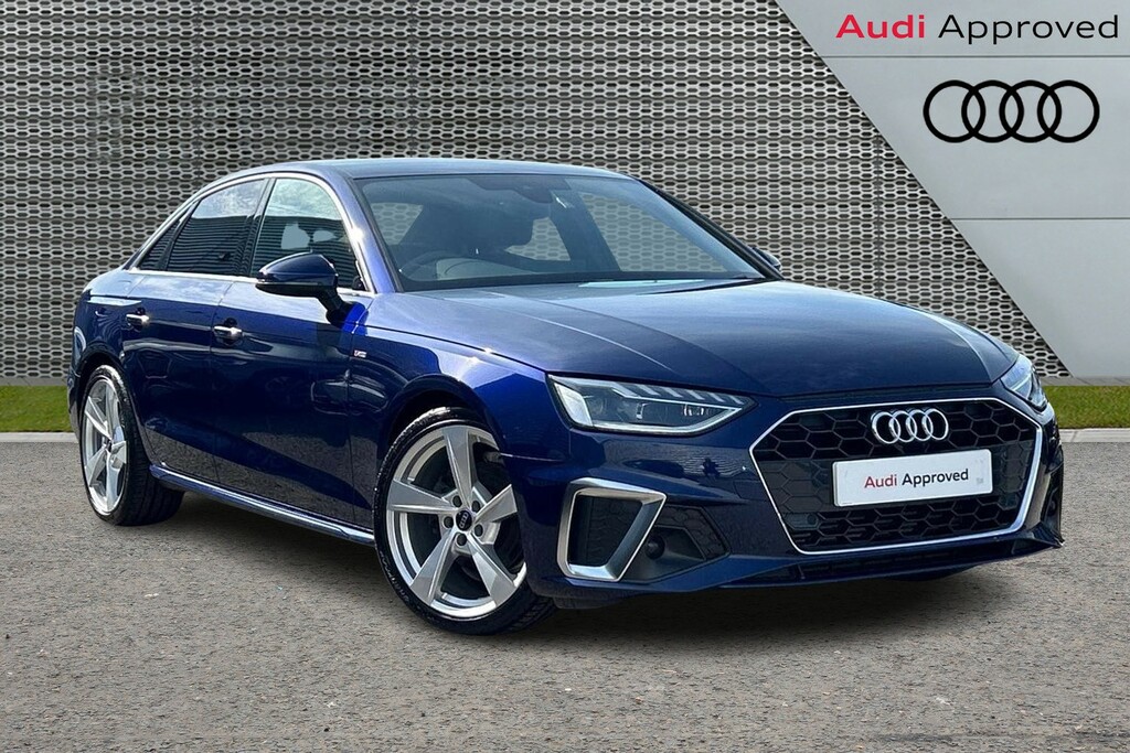 Audi A4 S Line 35 Tfsi 150 Ps S Tronic Blue