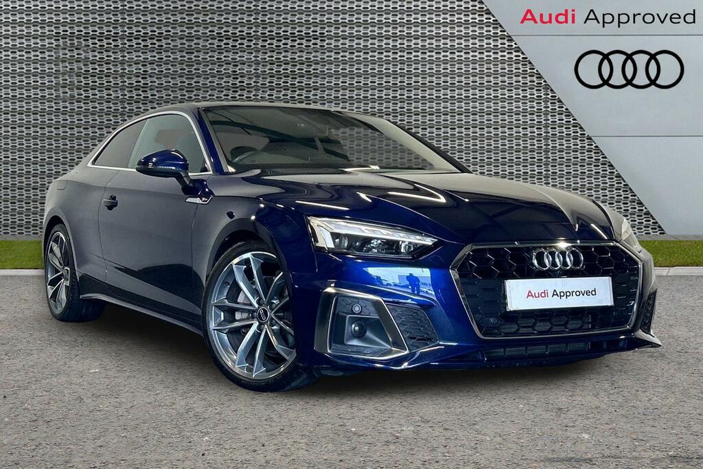 Audi A5 Coupe- S Line 40 Tfsi 204 Ps S Tronic Blue