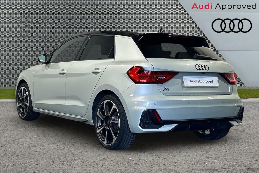 Audi A1 Black Edition 30 Tfsi 116 Ps S Tronic SW25FOC Silver #3