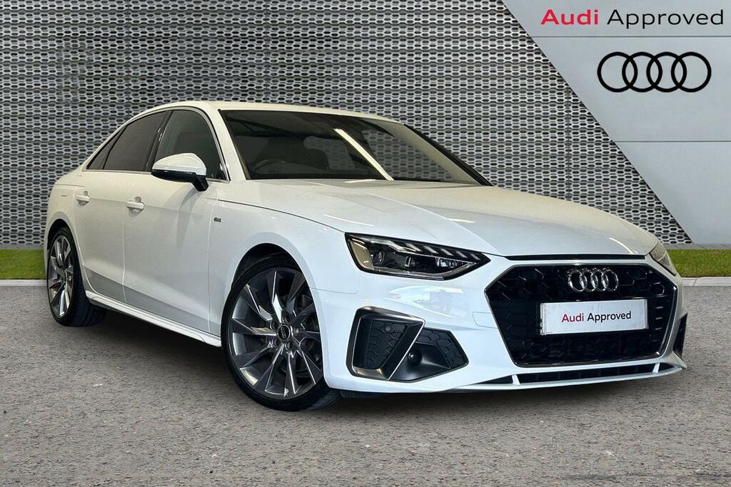 Audi A4 S Line 35 Tfsi 150 Ps S Tronic White