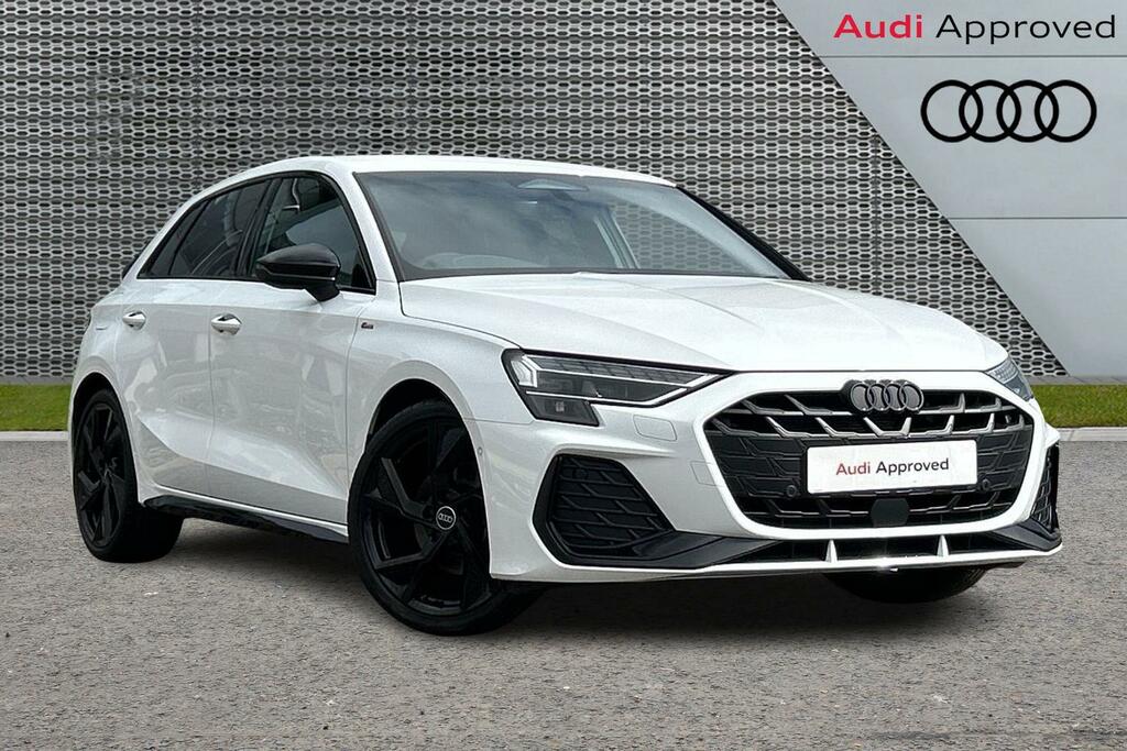 Audi A3 Black Edition Tfsi 150 Ps 6-Speed White