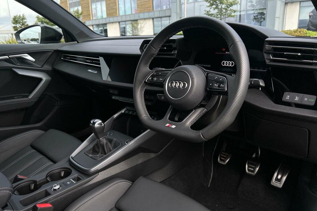 Audi A3 Black Edition Tfsi 150 Ps 6-Speed White #6