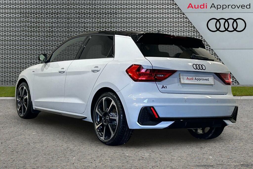 Audi A1 Black Edition 30 Tfsi 116 Ps S Tronic SV26WHF White #3