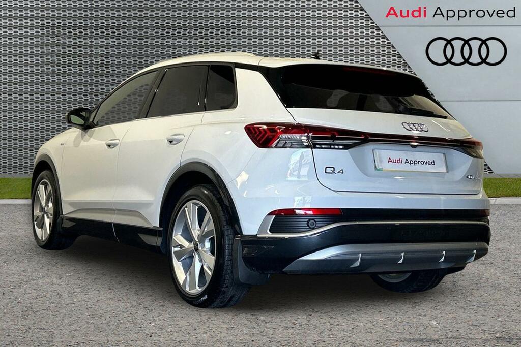 Audi Q4 E Tron Q4 S Line 40 E-tron 150,00 Kw SV26UMF White #3