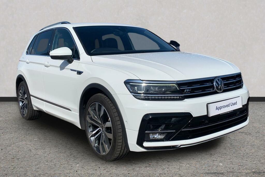 Volkswagen Tiguan 2.0 Tdi 190 4Motion R-line Dsg White