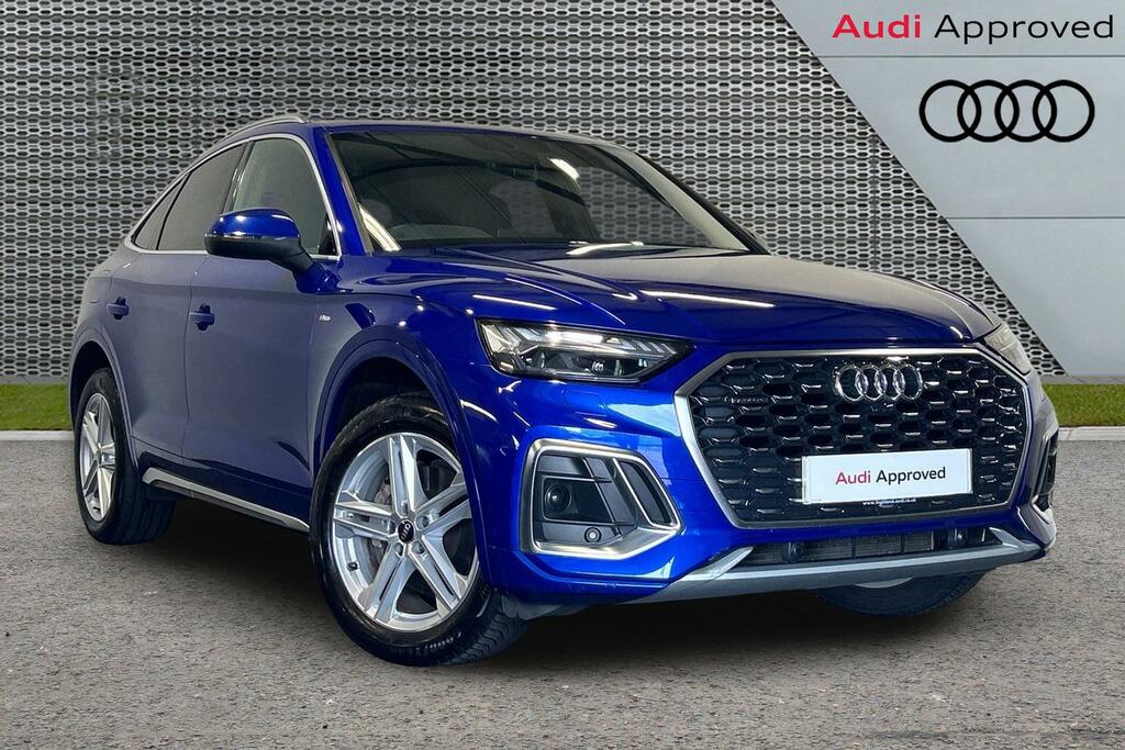 Audi Q5 S Line 45 Tfsi Quattro 265 Ps S Tronic Blue