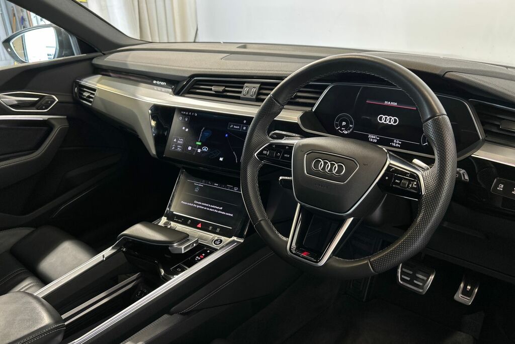Audi Q8 e tron S Line 55 E-tron Quattro 300,00 Kw Grey #6