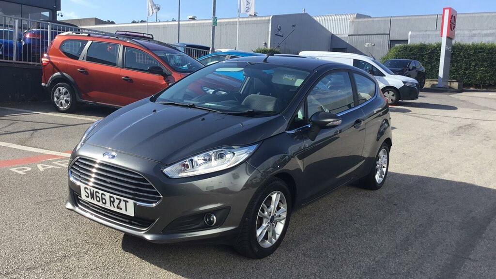 Ford Fiesta 1.25 Zetec Hatchback Euro 6 82 Grey