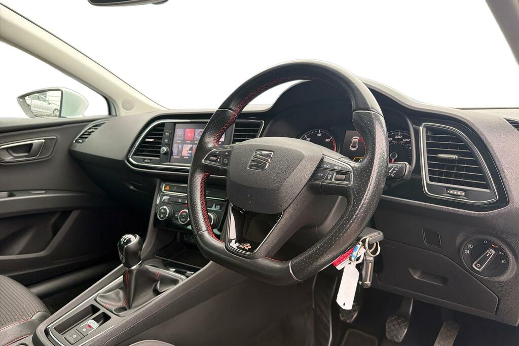 Seat Leon 2.0 Tdi 150 Fr Technology White #6