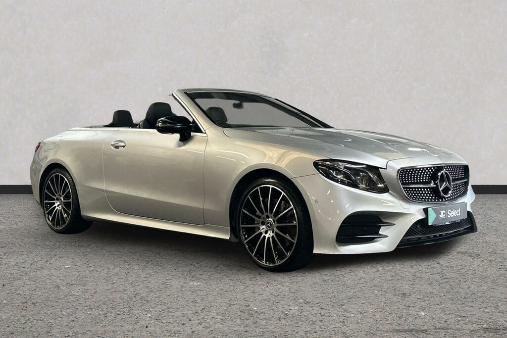 Mercedes-Benz E Class 2.0 E220d Amg Line Cabriolet G-tronic Euro 6 Ss Silver