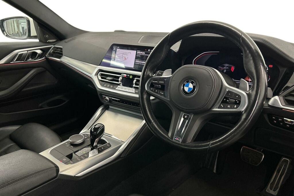 BMW 4 Series Gran Coupe 420I M Sport Coupe White #6