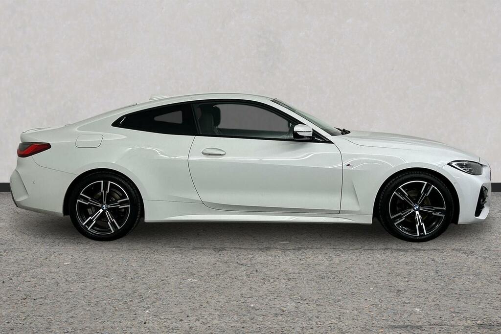 BMW 4 Series Gran Coupe 420I M Sport Coupe White #3