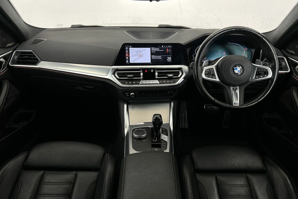 BMW 4 Series Gran Coupe 420I M Sport Coupe White #4