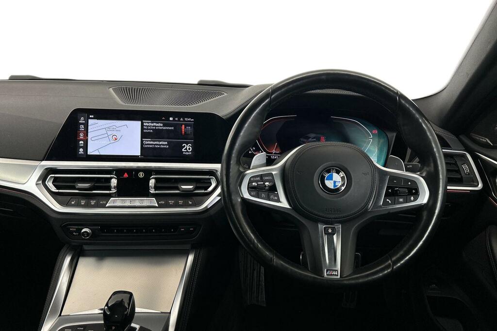 BMW 4 Series Gran Coupe 420I M Sport Coupe White #5