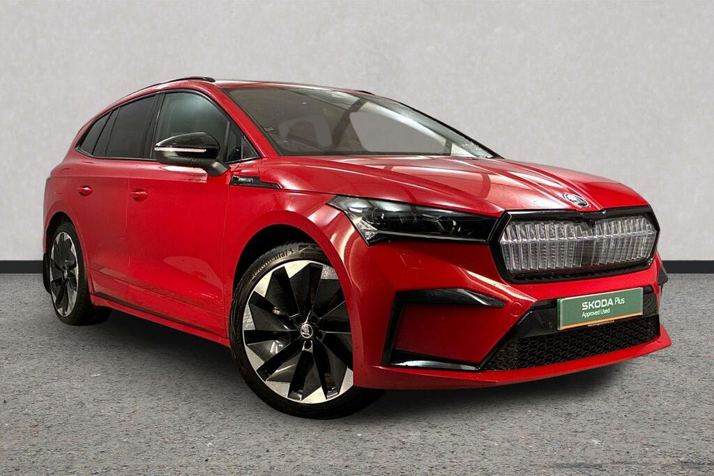 Skoda ENYAQ 150Kw 80 Sportline Plus 82Kwh Red