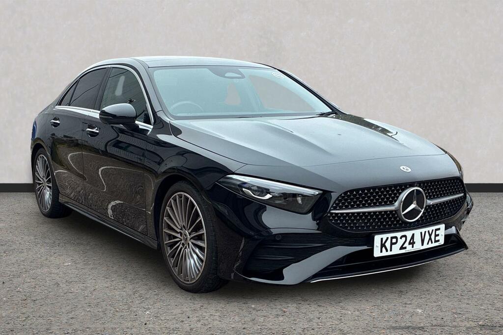 Mercedes-Benz A Class 1.3 A200h Mhev Amg Line Premium Plus Saloon Black
