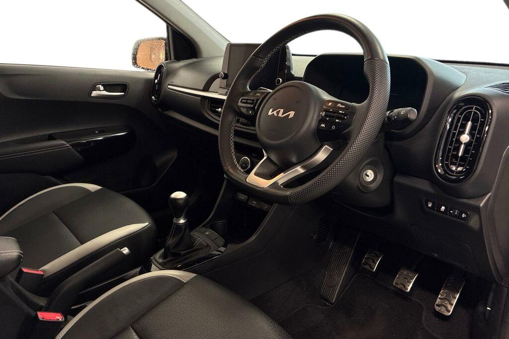 Kia Picanto 1.2 Gt-line S Hatchback Euro 6 Black #6