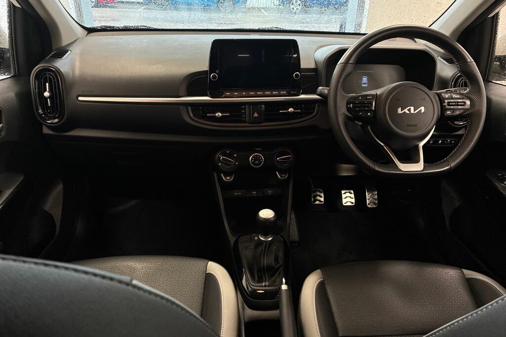 Kia Picanto 1.2 Gt-line S Hatchback Euro 6 Black #4
