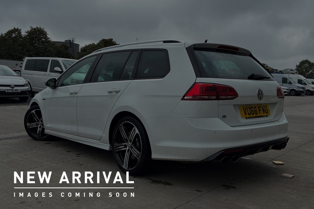 Volkswagen Golf 2.0 Tsi R Dsg VU66FWO White #3