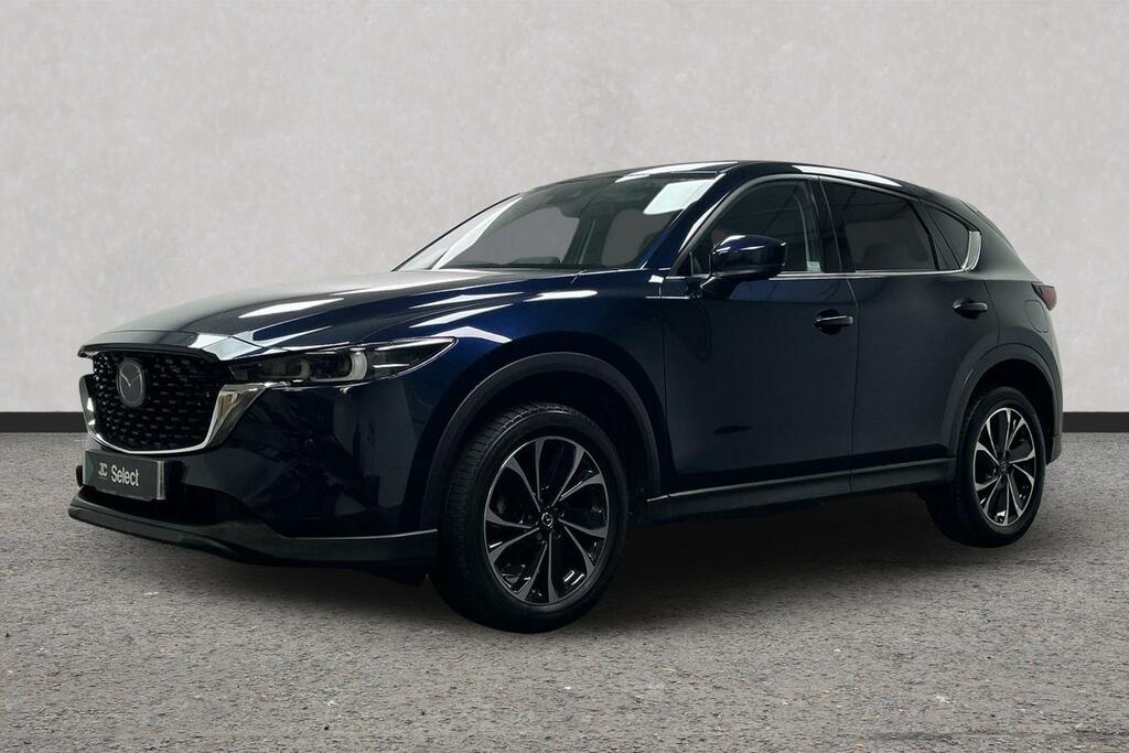 Mazda CX-5 2.0 E-skyactiv G Mhev Exclusive-line Euro 6 Blue #3