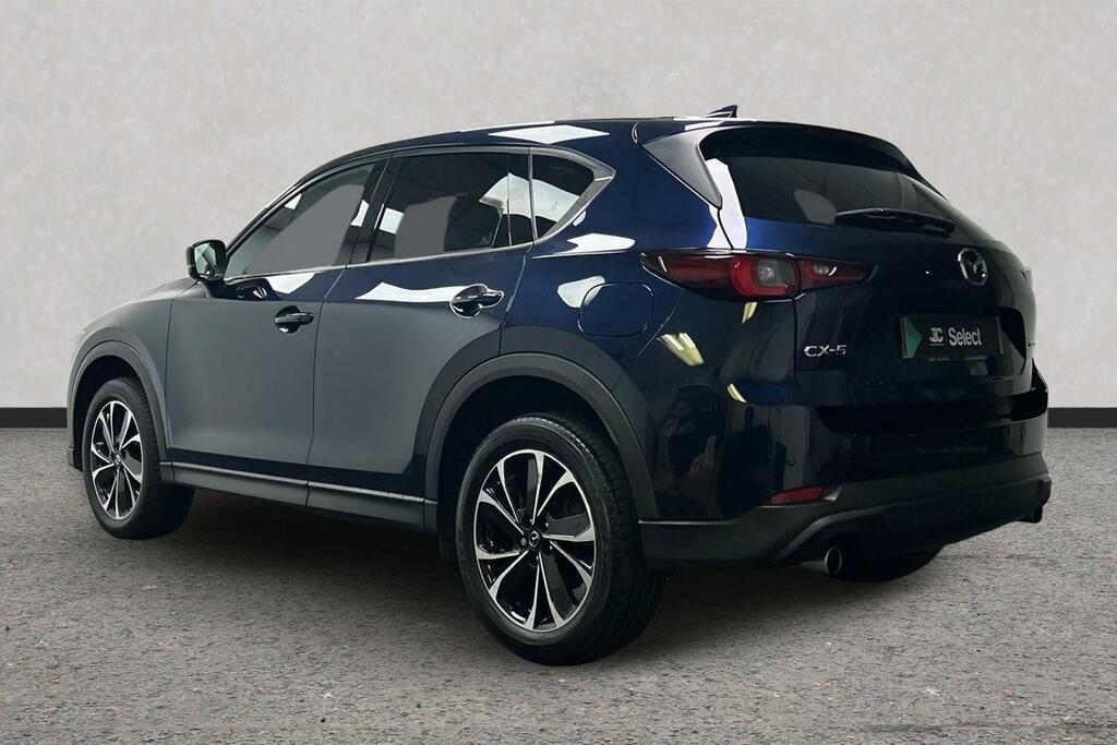 Mazda CX-5 2.0 E-skyactiv G Mhev Exclusive-line Euro 6 Blue #4