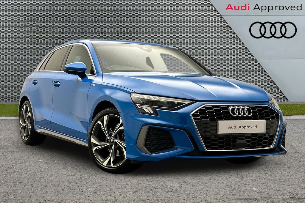 Audi A3 S Line 35 Tfsi 150 Ps 6-Speed Blue
