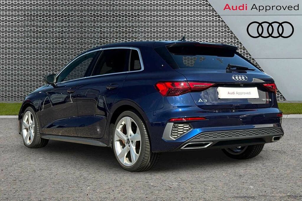 Audi A3 S Line 30 Tfsi 110 Ps S Tronic SW73VNG Blue #3