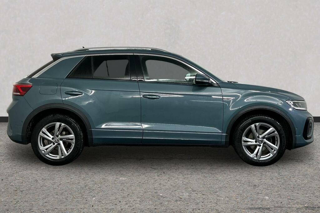 Volkswagen T-Roc 1.5 Tsi R-line Dsg Blue #4
