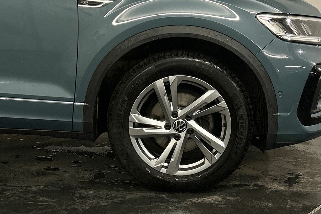 Volkswagen T-Roc 1.5 Tsi R-line Dsg Blue #5