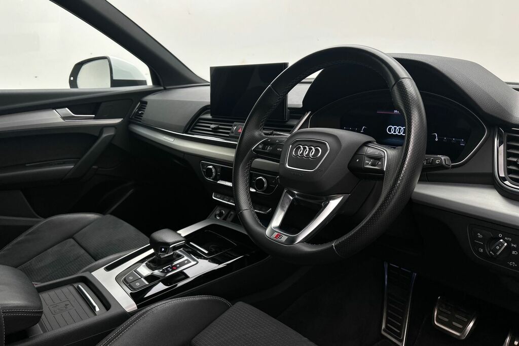 Audi Q5 S Line 40 Tdi Quattro 204 Ps S Tronic White #6